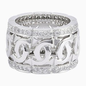 Entrelace White Gold Ring from Cartier