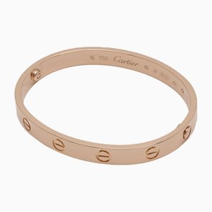 Love Bracelet Bangle in Pink Gold from Cartier