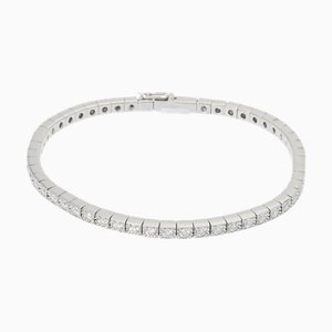 Raniere All Diamond and Silver Bracelet from Cartier