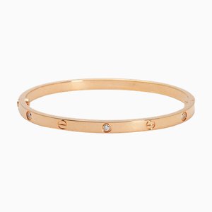 CARTIER Love SM K18PG pink gold bracelet