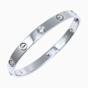 CARTIER Love Bracelet 6P Diamond WG White Gold K18 Product Women's Men's Unisex