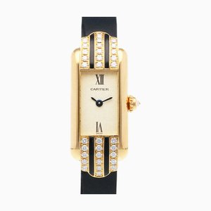 Montre Tank Allonge en Or de Cartier