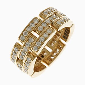 Mailon Panthere Ring in K18 Yellow Gold with Diamond from Cartier