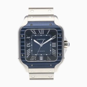 CARTIER Santos de LM montre en acier inoxydable WSSA0048 homme