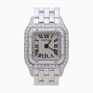 Reloj Panthere con doble bisel de diamantes de Cartier