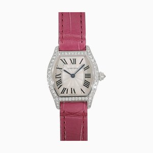 Reloj Tortue SM plateado para mujer de Cartier
