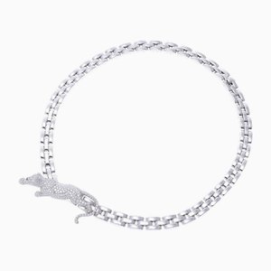 Panthere De Necklace in White Gold from Cartier