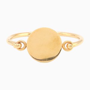 Gold Metal Bracelet from Celine