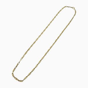 Lange Macadam Gold Halskette von Celine