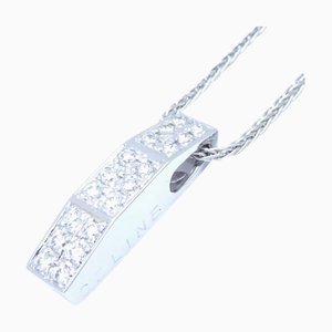 Collar de diamantes en platino de Celine