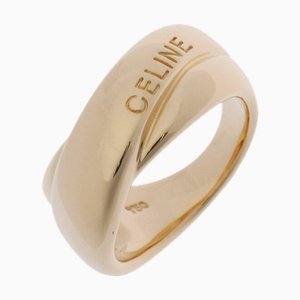 CELINE Double Motif # 11 No. 11 Anello in oro giallo K18 da donna