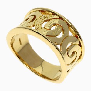Gelbgoldener Ring von Celine