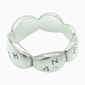 Silver 925 Camellia Ring No. 9 from Chanel
