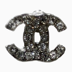 Cocomark Rhinestone Earrings from Chanel, Set of 2