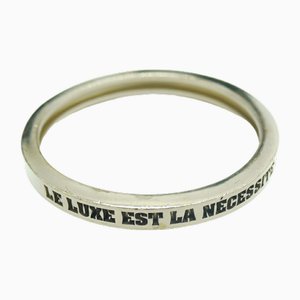 Bangle Bracelet Le Luxe Est La? Who Begins O? Sarr?te? from Chanel