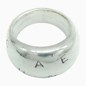 Silber 925 Moon Type Signature Ring Nr. 15 von Chanel
