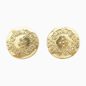 Earrings in Gold Plated from Chanel, Set of 2