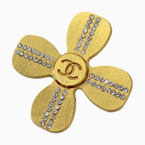 Clover Motif Coco Brooch from Chanel