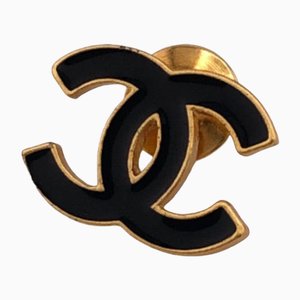 Broche Cocomark 02a en negro de Chanel