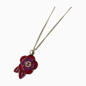 Cocomark Flower Necklace from Chanel