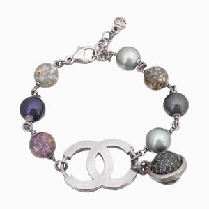 Bracciale con Coco Mark in metallo di Chanel