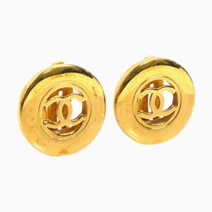 Ohrringe aus Metall Gold von Chanel, 2 . Set
