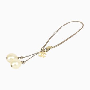 Bracciale in perla/metallo bianco X Bronze di Chanel
