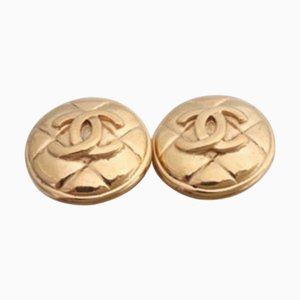 Ohrringe aus Metall Gold von Chanel, 2 . Set