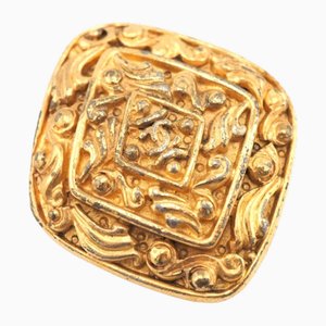 Goldene Pin-Brosche von Chanel