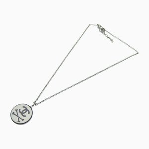 Round 03p Coco Mark Bone Necklace from Chanel