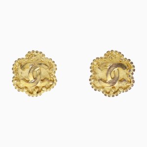 Orecchini Chanel placcati in oro 96A circa 17,4 G da donna I111624135, set di 2