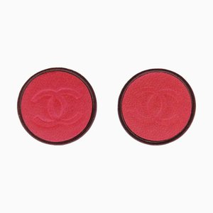 Coco Button Earrings from Chanel, Set of 2