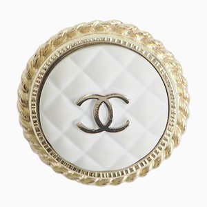 Chaina Matelasse Coco Brooch from Chanel, 2019