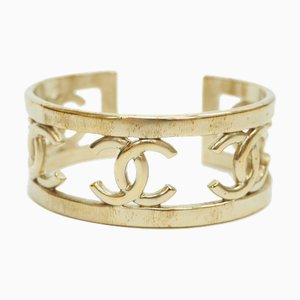 CHANEL here mark brazalete de oro claro B16B señoras