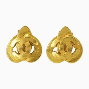 Cocomark Earrings Gold 97p from Chanel, Set of 2
