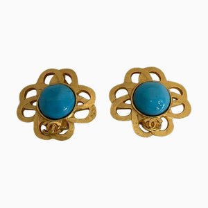 Chanel 95P Gripore Brand Accesorios Pendientes para mujer, Juego de 2