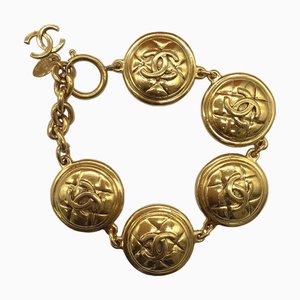Bracelet with Coco Logo in Gold from Chanel