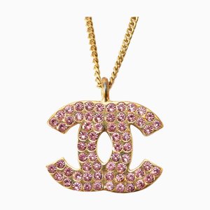 Collana con ciondolo in oro rosa di Chanel