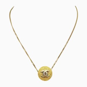 Necklace Coco Mark Gold Color from Chanel