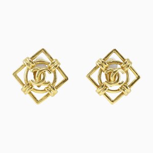 Chanel Earrings Gold Plated 29 Approximately 18.7G Ladies I111624069, Set of 2