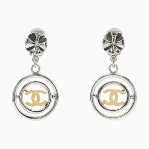 Earrings in Metal from Chanel, 1996, Set of 2