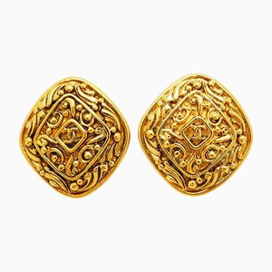 Arabesque Coco Earrings in Gold from Chanel, Set of 2