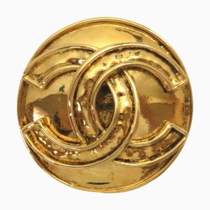 Goldene Coco Mark Brosche von Chanel