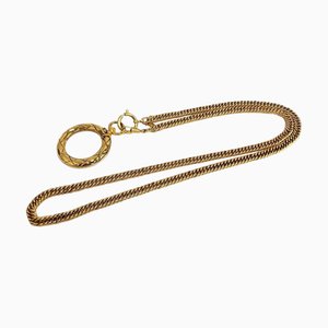 CHANEL Cocomark Loupe Pendant Brand Accessories Necklace Women's