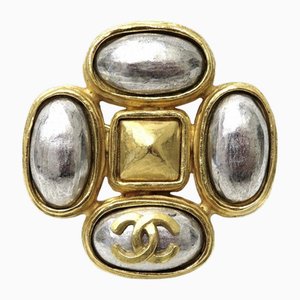 Piedra Cocomark vintage en dorado de Chanel