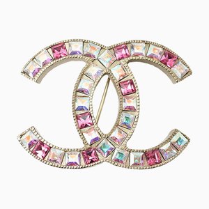 Broche con diamantes de imitación de Chanel