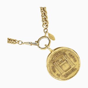 Moneta CHANEL 31 RUE CAMBON collana da donna con doratura vintage