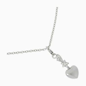 CHANEL Comet Necklace K18 White Gold Approx. 10.1g comet Women's I222323012