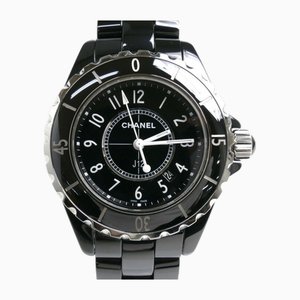 Black J12 Watch from Chanel
