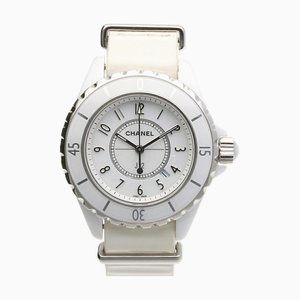 Montre CHANEL J12 Céramique Blanche H4656 Quartz Femme